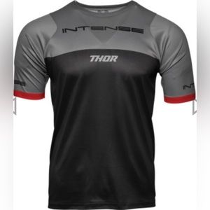 NWT Thor Intense Assist Short Sleeve
Jersey (Black/Gray/Red) Sz Men’s Small